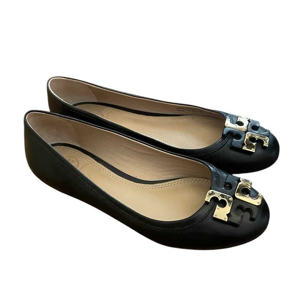 TORY BURCH Lowell Leather Ballet Flats